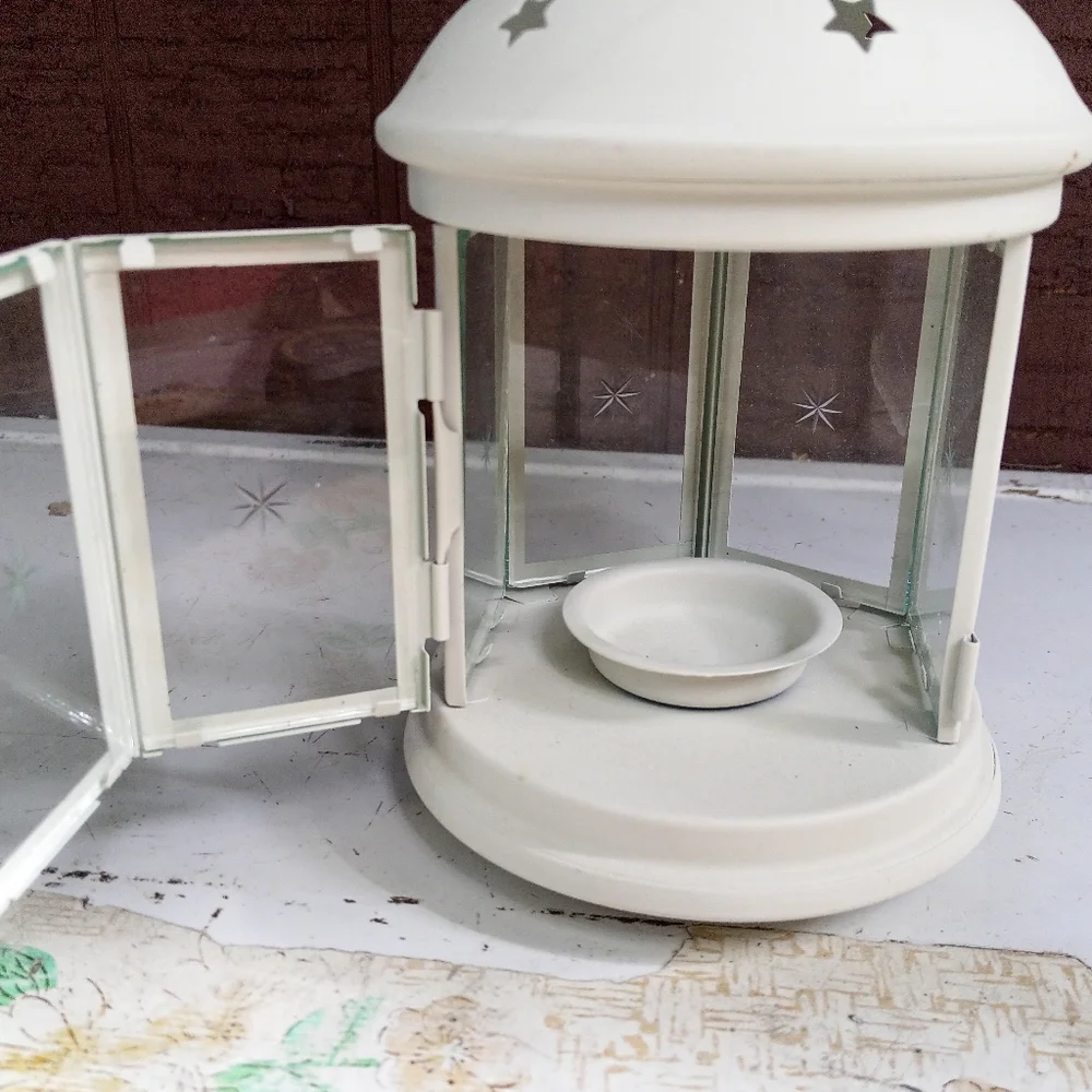 IKEA lantern white